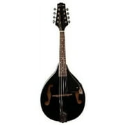 Savannah #SA-100BK A Style Mandolin in a Black Finish w Compensated Bridge