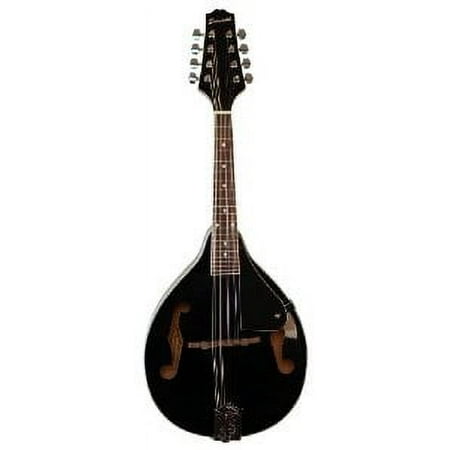 Savannah #SA-100BK A Style Mandolin in a Black Finish w Compensated Bridge