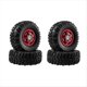 thumbnail image 3 of Piezas de Coche RC Juego de Cubos y Neumáticos de Rueda de Coche RC para MN MODELO 1/12 MN82 LC79 MN78 Accesorios de Coche de Control Remoto, 3 of 5