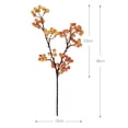 thumbnail image 2 of Artificial Bouquet Artificial Plant 3 Pcs/Set 36Cm In Total Length Berries Blue, 2 of 3