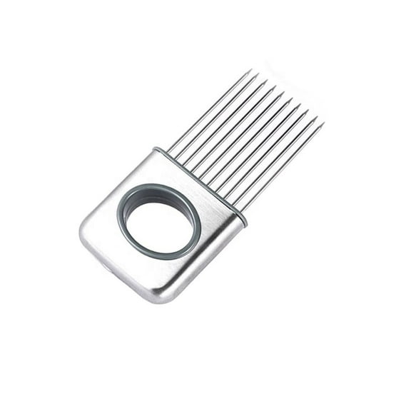 Onion Holder Slicer Vegetable Tools Meat Tenderizers Tomato Cutter Kitchen Gadget Stainless Steel