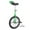 Green, variant on Height Adjustable Unicycle, 16 Inch Wheel Monocycle for Balance Exercise, Easy Assembly Singe Wheel Cycle for Circus Performance, Outdoor Fitness (Green)