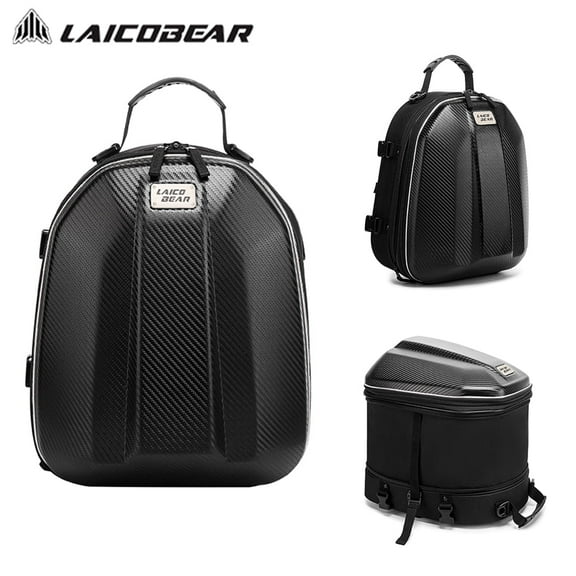Waterproof Motorcycle Tail Bag Multi-Functional Durable Rear Motocross Seat Bag High Capacity Rider Backpack Moto Bags