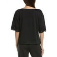 thumbnail image 2 of Natori womens  Bliss Harmony T-Shirt, l, Black, 2 of 3