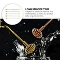 thumbnail image 6 of 5 Pcs Honey Stirrer Coffee Whisk Honeycomb Household Stick Stainless Cocktail Dipper Syrups, 6 of 6