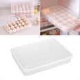 thumbnail image 1 of TIELUTT 24 Compartment Refrigerator eggs Closet Storage Boxes Bag Organizer for Closet Storage Large Capacity Storage Wicker under Bed Storage with Lid Purse Organizer for Closet Storage, 1 of 8
