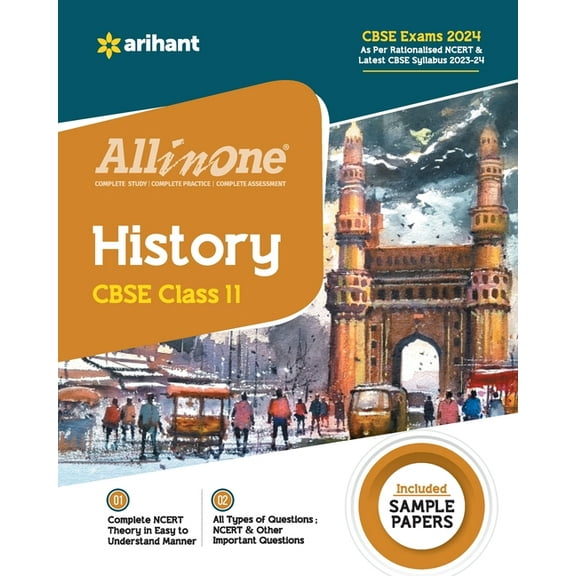 All In One Class 11th History for CBSE Exam 2024, (Paperback)