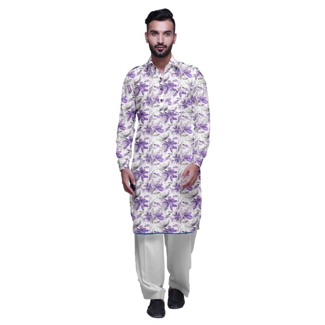 Atasi Indien PathaniKurtaPajama pour Hommes Robe de Soirée MensKurtaPyjama