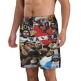 thumbnail image 2 of Rod Wave Mens Swim Trunks Quick Dry Board Shorts with Mesh Lining, Hawaii Beach Shorts Swimwear Bathing Suits, 2 of 7