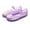 Purple, variant on Luogg Jelly Shoes For Girls Birthday Sandals For Girls Toddler Glitter Sandals Cosplay Costumes Dress Sandals girls slippers Size 2.5-3 Years