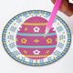 thumbnail image 3 of Kit de Posavasos con Estante de Almacenamiento Ygjytge Dibujos Animados 10 cm, 3 of 9