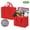Red, variant on Tripumer 2 Pack Insulated Reusable Grocery Shopping Bags X-Large Insulated Food Delivery Bag for Shopping Groceries Foldable Black