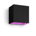 thumbnail image 3 of Philips White and Color Ambiance Resonate Wall Lantern, Black, 3 of 8