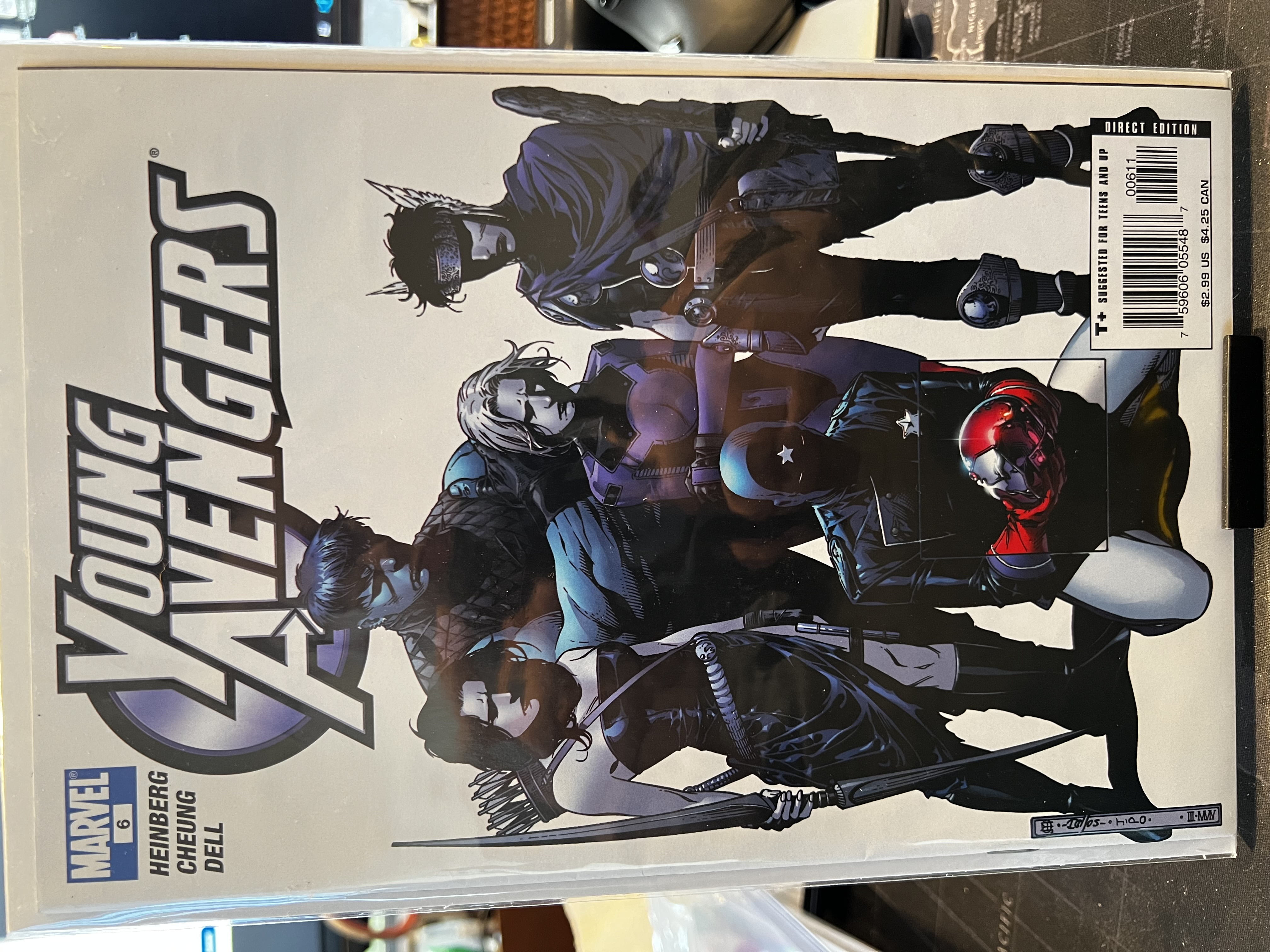 Young Avengers #6 (Marvel Comics September 2005)