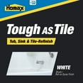 thumbnail image 4 of Homax Tough As Tile Epoxy Tub & Tile Enamel Brush On White Paint, 26 oz, 4 of 5