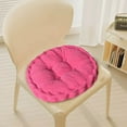 thumbnail image 4 of Corn Floor Cushion Thickened Handmade Tatami Mat Corduroy Chair Pillow, 20" Round with Pearl Cotton Filling for Comfort & Support, Non-deforming Design for Adults, Reading, Gaming & Pet Use, 4 of 9