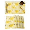 Bee Yellow Flowers Table Runners for Wedding Party Kitchen Dining Table