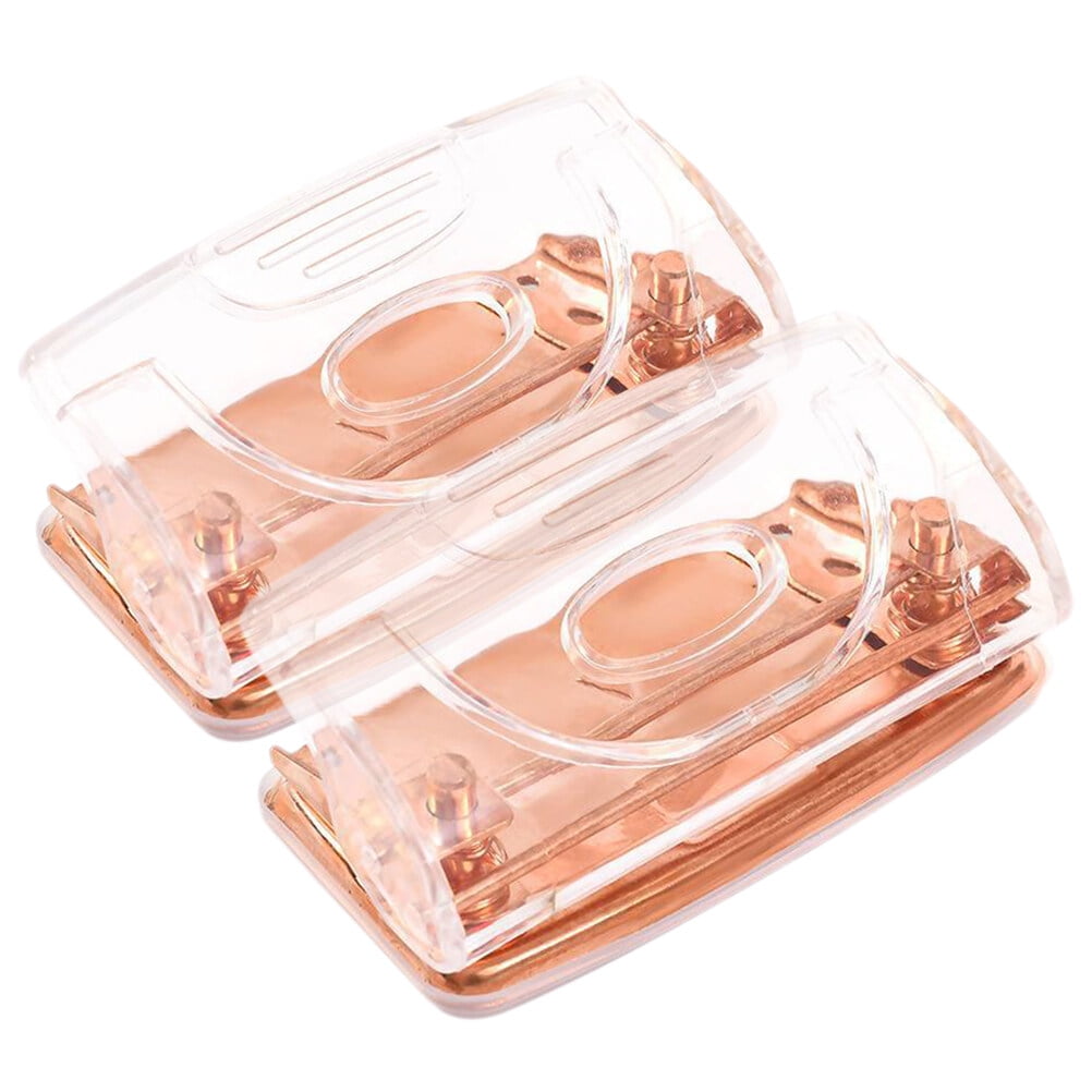 Hole Punch 2Pcs Paper Hole Punch 2 Hole Puncher LooseLeaf Paper