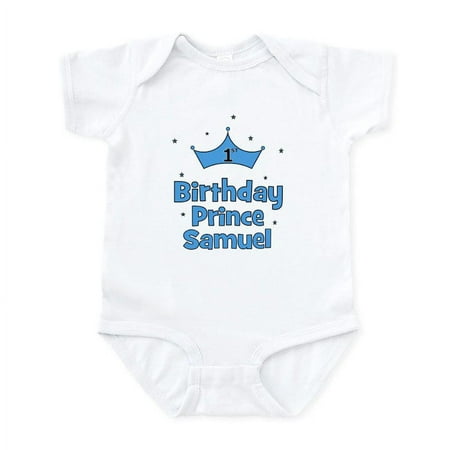 

CafePress - 1St Birthday Prince SAMUEL! Infant Bodysuit - Baby Light Bodysuit Size Newborn - 24 Months