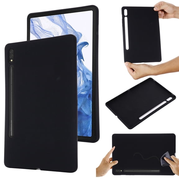 Xyhop Silicone Case for Samsung Galaxy Tab S10 Lite/ S10 FE/ S9 FE /Tab S9, Stain Resistant and Wipeable