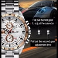 thumbnail image 3 of Relojes De Calendario Impermeables Va Va Voom De Cuarzo Color Del Fondo Rose Black, 3 of 5