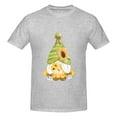 thumbnail image 4 of Bingfone Sunflower Gnomes Men'S Loose Fit Short-Sleeve Pocket T-Shirt, 4 of 7
