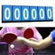 thumbnail image 2 of Marcador de mesa de 6 dígitos Marcador de competición Tablero de puntuación portátil para baloncesto azul Zulema, 2 of 8