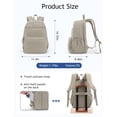 thumbnail image 4 of Mochila Uselike para laptop de 15,6" acolchada y resistente al agua, 4 of 6
