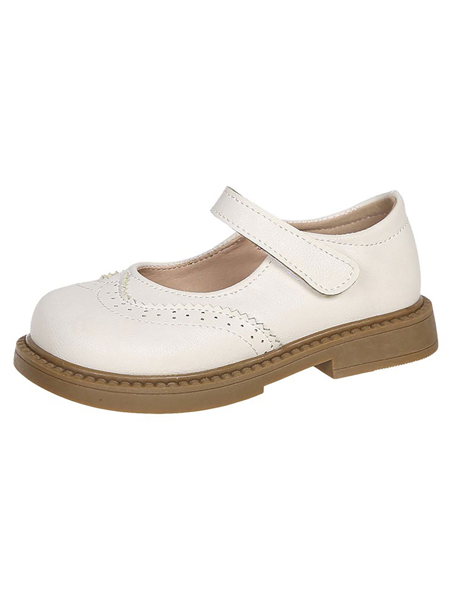 Sanviglor Unisex Dress Shoes Lug Sole Brogues Round Toe Mary Jane