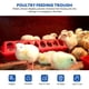thumbnail image 3 of Comedero para pájaros, 3 unidades, dispensador de comida para palomas, pollos, gallinas y aves de corral., 3 of 6