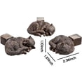 thumbnail image 3 of 3 uds macetas almohadillas para los pies adornos Mini maceta de resina decoración de piernas (gato), 3 of 7