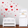 thumbnail image 3 of Autocollants Muraux Amovibles Cœurs Rouges pour Décoration de Chambre d'Enfants +"Mix 97 Pcs"+"Autocollants Muraux Rouges"+autocollants+"Autocollants Muraux Pelables et Adhésifs" + Décoration Murale en Vinyle par BUGYBAGY, 3 of 4