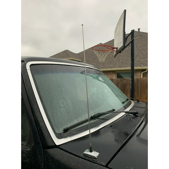 21" inch Stainless Steel Antenna Mast Power Radio for FORD BRONCO 1980-1996 Brand New