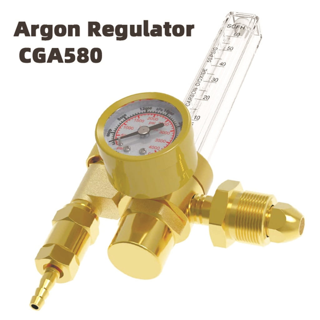 Zeiwohndc Argon CO2 Gas Regulator for Efficient Welding in Industrial and Repair Setting