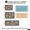 thumbnail image 3 of Kitchen Rugs Sets of 3 Non Slip Washable Kitchen Mats for Floor, Waterproof Kitchen Runner Rug, Floor Mat Carpet for Entryway, Laundry, Sink, Hallway, Bathroom, 3 of 12