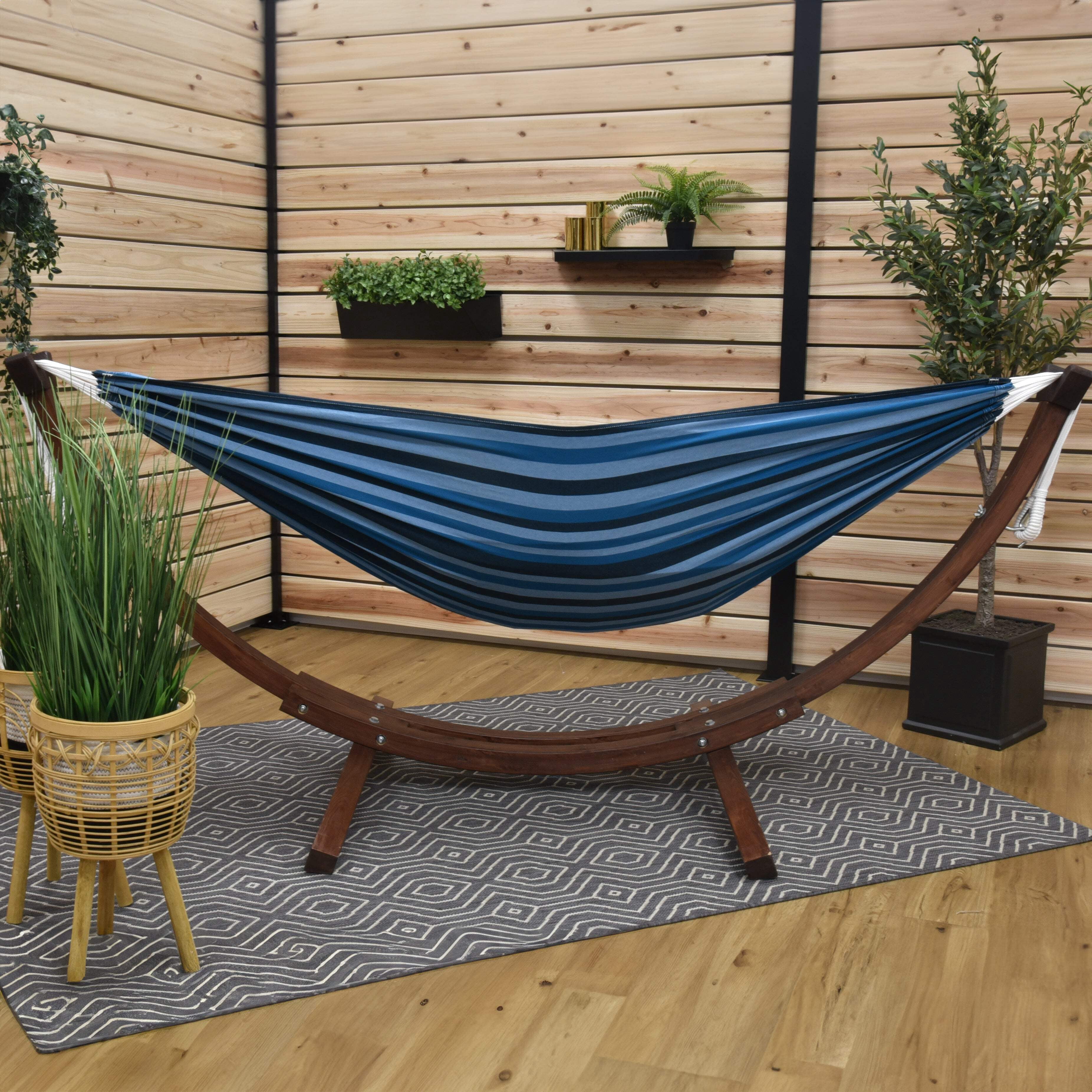 Vivere Cotton Hammock Replacement for The Vivere UHSDO9 Hammock Combo- Blue Lagoon