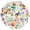 1A-35pcs, variant on 35pcs-50pcs Cute Reading Stickers Book Animal Stickers Inspirational Quote Stickers for Laptops Notebooks Suitcases