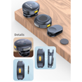 thumbnail image 6 of Wireless Lavalier Microphone with Magnetic Design and Noise Reduction for IOS and Android Audio Video Recording, 6 of 10