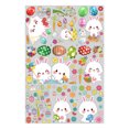 thumbnail image 1 of Naiovety 9 Uds huevos de Pascua pegatinas de ventana de pared conejito colorido regalos juguete electrostático extraíble calcomanías Kits de decoración para fiestas, 1 of 6