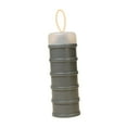 thumbnail image 3 of Contenedor de proteínas de 5 capas, multifuncional, portátil, para almacenar alimentos y refrigerios gris, 3 of 9