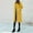 Yellow, variant on TAIAOJING Jackets For Women Winter Coat Coat Lapel Wool Coat Trench Jacket Long Overcoat