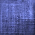 thumbnail image 1 of Ahgly Company Indoor Square Abstract Blue Contemporary Area Rugs, 3' Square, 1 of 4