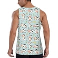 thumbnail image 3 of Gaeub Cute Cows Men's Athletic Tank Top, Workout Sleeveless Shirts, Running Tank Tops for Gym, Running, Training - Small, 3 of 9