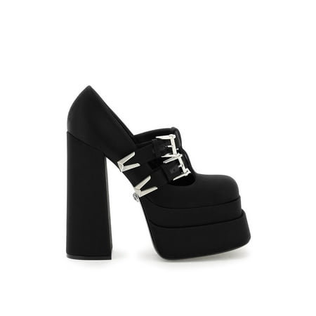 

Versace Satin Pumps With Plateau