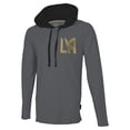 thumbnail image 2 of Men's Stadium Essentials Gray LAFC Tradition Raglan Hoodie Long Sleeve T-Shirt, 2 of 3