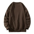 thumbnail image 4 of Unisex Hoodie Pullover Hoodless Sweatshirt Basic Solid Color Jumper Shirt Long Sleeve Oversized Hoodie, 4 of 4