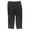 Black, variant on Mens Cubavera Solid Drawstring Elastic Linen Pants