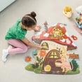 thumbnail image 2 of Peaceable Kingdom Mouse House Floor Puzzle for Kids, 3’ Tall with 41 Foil Pieces for 3 Year Olds and Up, 2 of 8