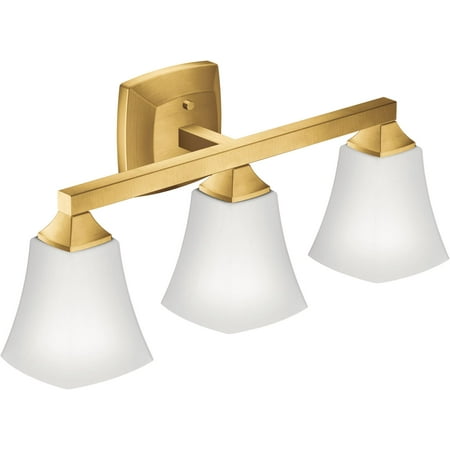 Moen Yb5163 Voss 3 Light 22" Wide Bathroom Vanity Light - Gold