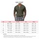 thumbnail image 5 of Camiseta ajustada para hombre, informal, de color puro, con cremallera, cuello simulado, manga corta para uso diario, 5 of 5
